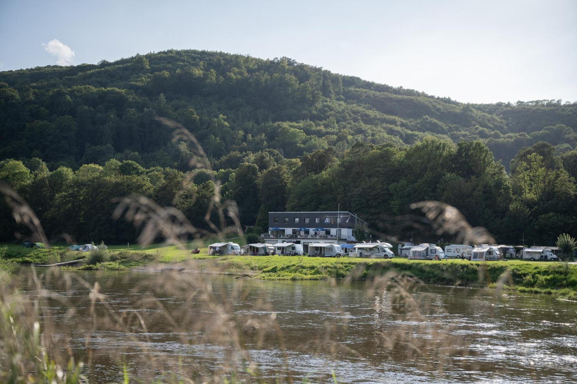 Camping Am Bootshaus Beverungen Exteriör bild